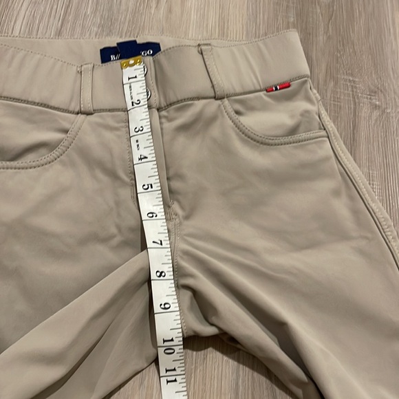 B Vertigo Women's Kimberley Show Knee Patch Breeches - Plaza Taupe Light Brown - Picture 10 of 12